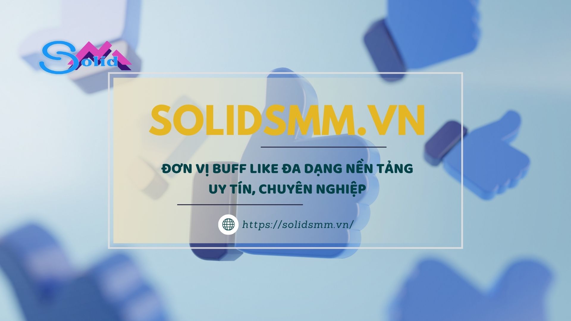SolidSMM.vn là đơn vị buff like uy tín